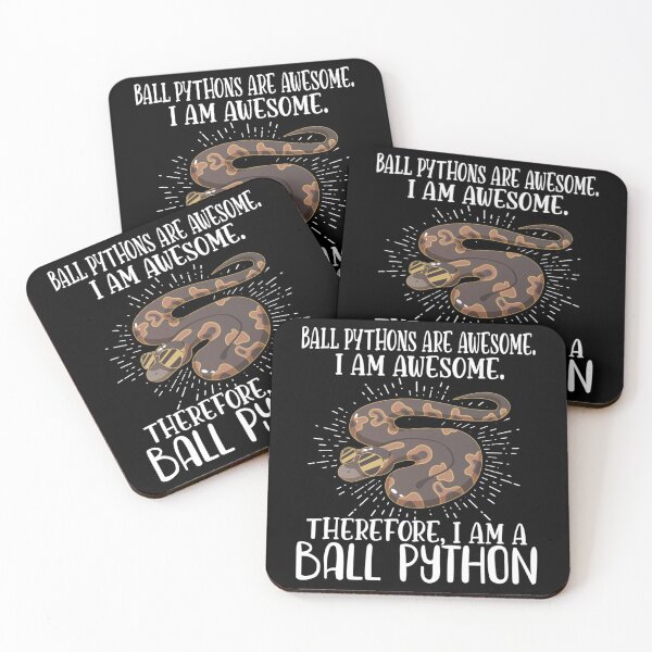 Item preview, Ball Pythons are Awesome. I am Awesome  Animal  Herpetology  Herpetologist  Zoologist designed and sold by SquidTartsArt.