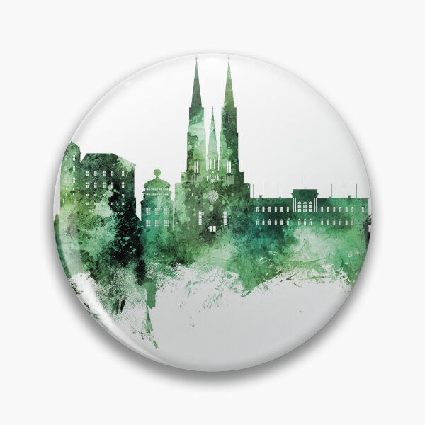 Item preview, Uppsala Sweden Skyline designed and sold by ArtPrints.