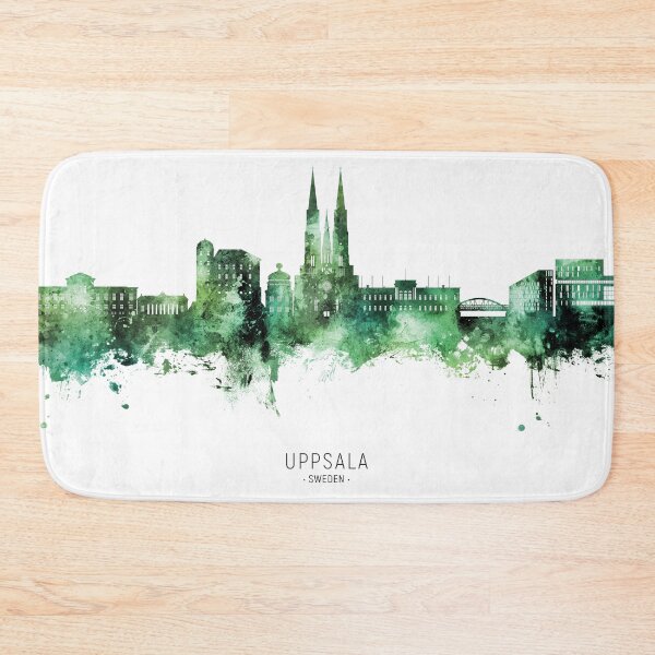 Item preview, Uppsala Sweden Skyline designed and sold by ArtPrints.