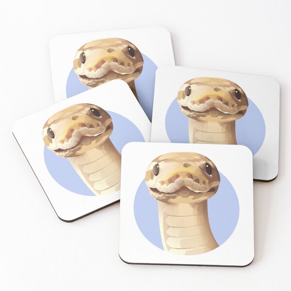 Item preview, Banana Ball Python Snake   designed and sold by SquidTartsArt.