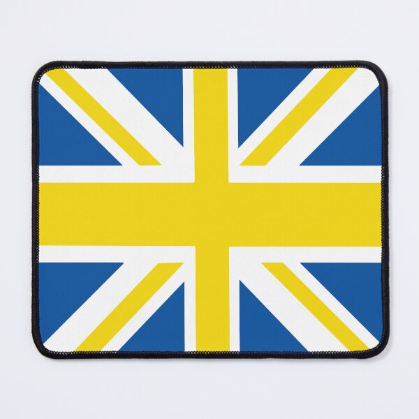 Item preview, Leeds Blue White Yellow Union Jack Flag designed and sold by Sporting Colour.