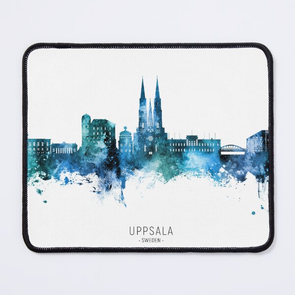 Item preview, Uppsala Sweden Skyline designed and sold by ArtPrints.
