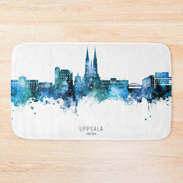 Item preview, Uppsala Sweden Skyline designed and sold by ArtPrints.