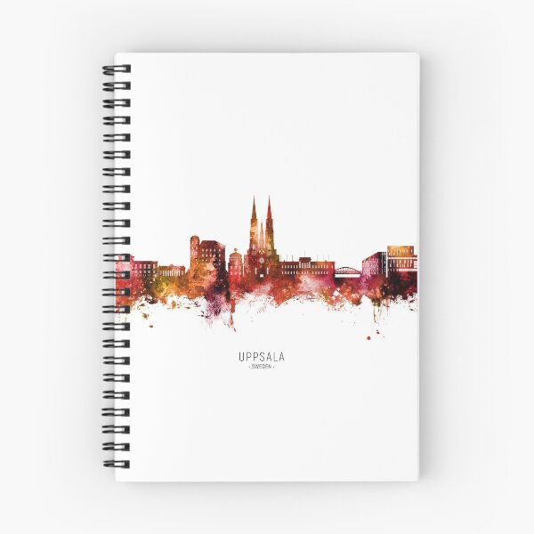 Item preview, Uppsala Sweden Skyline designed and sold by ArtPrints.