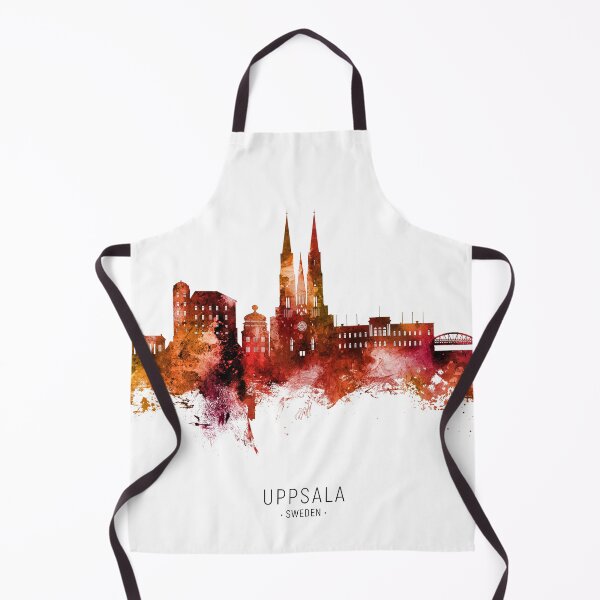 Item preview, Uppsala Sweden Skyline designed and sold by ArtPrints.