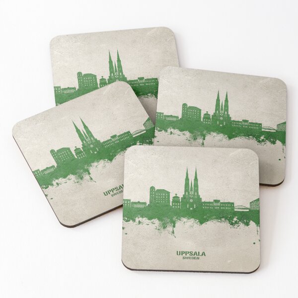 Item preview, Uppsala Sweden Skyline designed and sold by ArtPrints.