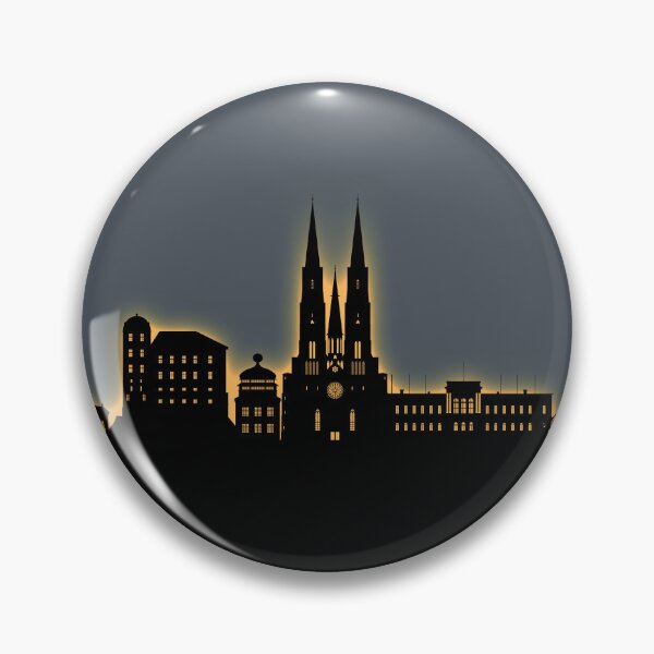 Item preview, Uppsala Sweden Skyline designed and sold by ArtPrints.