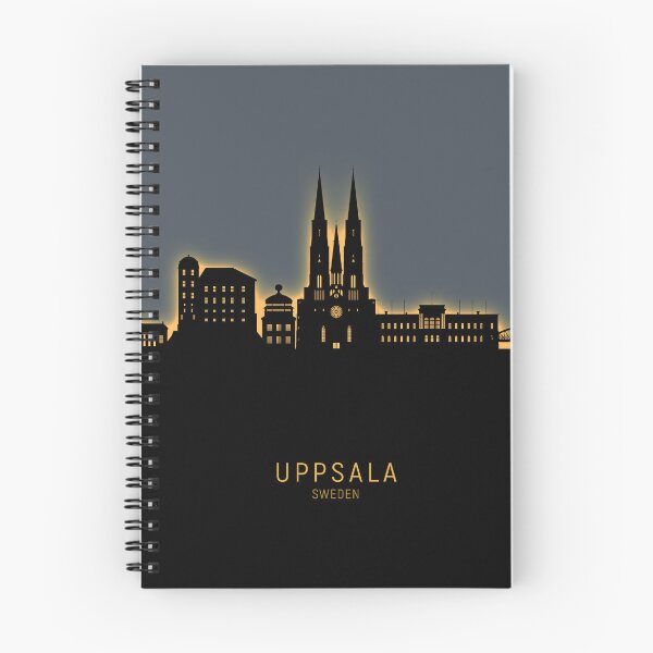 Item preview, Uppsala Sweden Skyline designed and sold by ArtPrints.
