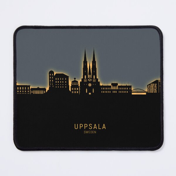 Item preview, Uppsala Sweden Skyline designed and sold by ArtPrints.