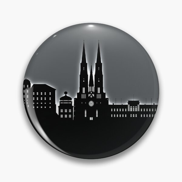 Item preview, Uppsala Sweden Skyline designed and sold by ArtPrints.