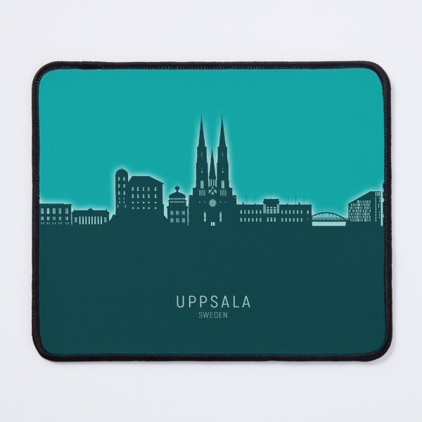 Item preview, Uppsala Sweden Skyline designed and sold by ArtPrints.