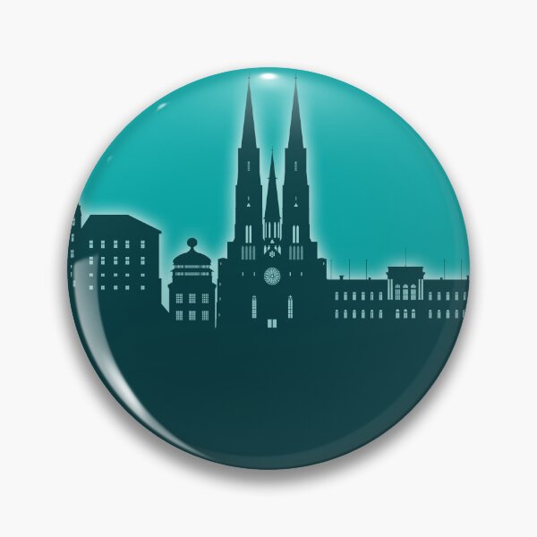 Item preview, Uppsala Sweden Skyline designed and sold by ArtPrints.