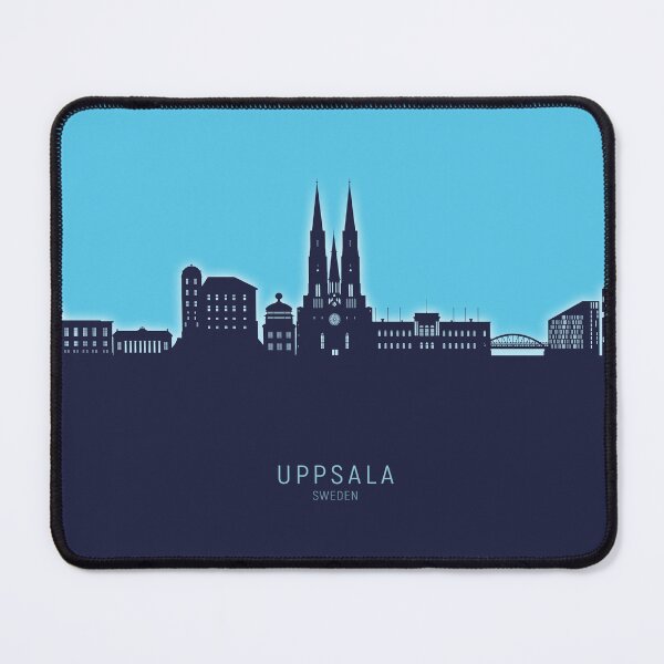 Item preview, Uppsala Sweden Skyline designed and sold by ArtPrints.