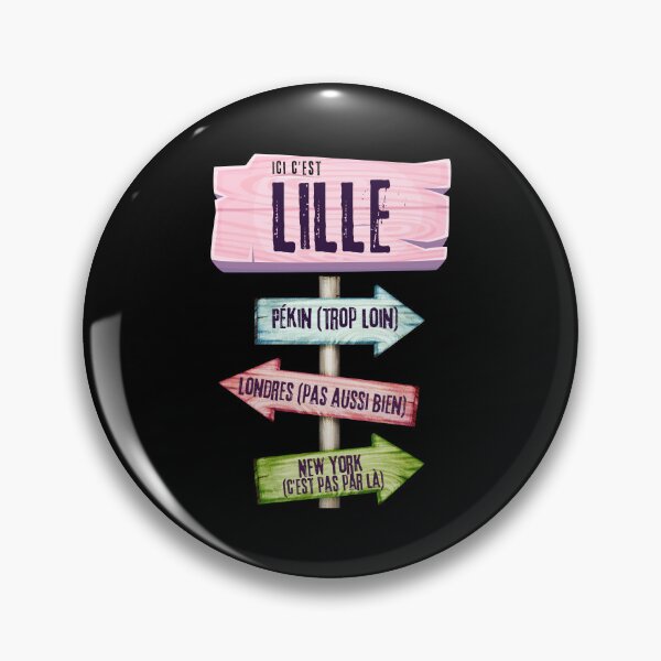 Item preview, Gift man proud to live in Lille designed and sold by RomualdGR.