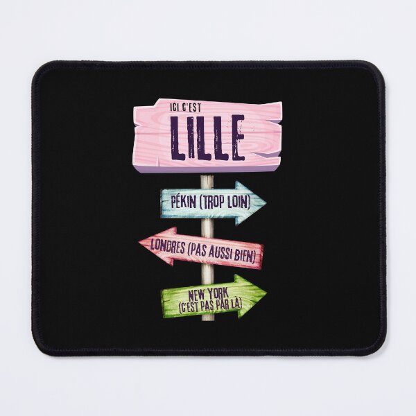Item preview, Gift man proud to live in Lille designed and sold by RomualdGR.