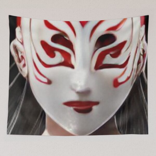 Item preview, Kabuki black designed and sold by DeadGirlGallery.