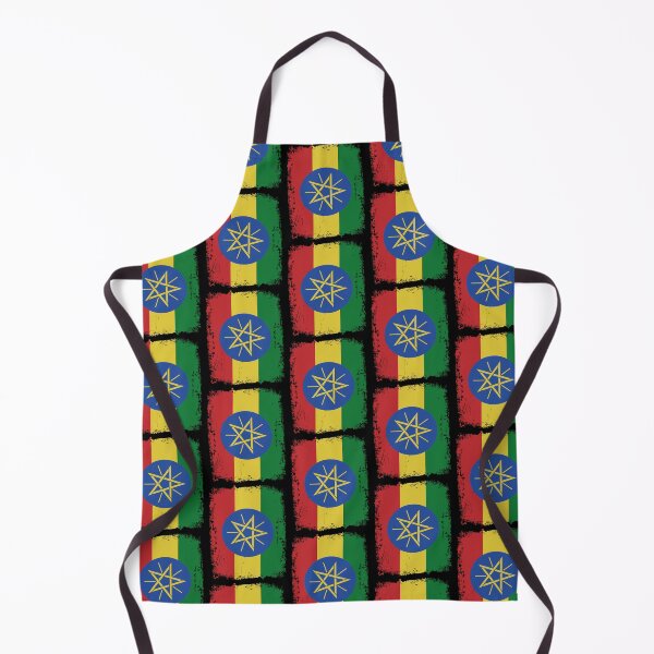 Item preview, Ethiopia Flag Distressed designed and sold by rafaeltto.