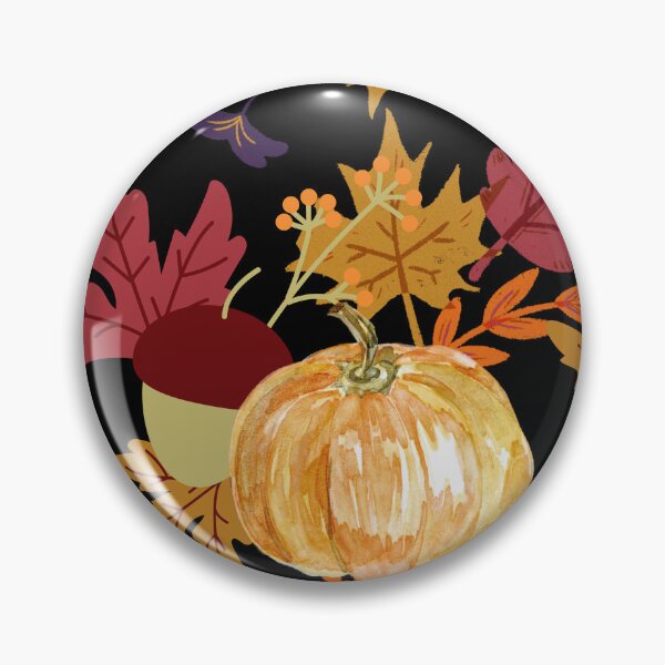 Item preview, Fall Pumpkin Patch on Black designed and sold by GraphicsClub.