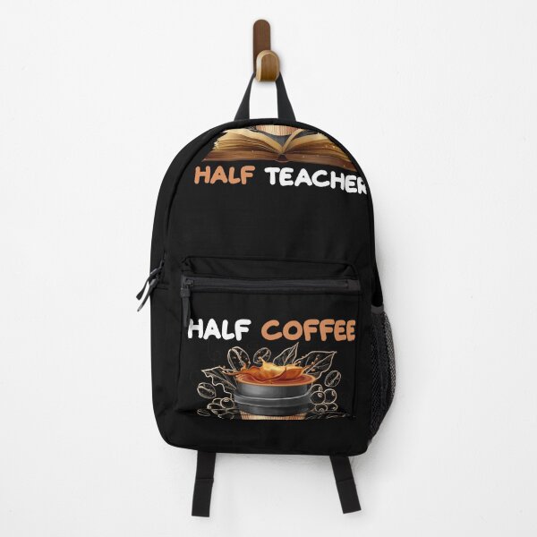 Item preview, First day of school Half Coffee Half Teacher back to school designed and sold by ospreywear.