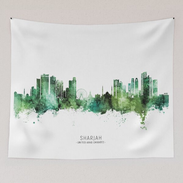 Item preview, Sharjah Skyline designed and sold by ArtPrints.