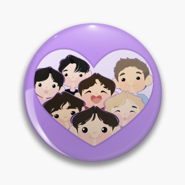 Item preview, BTS OT7 Heart designed and sold by MishailaNoel.