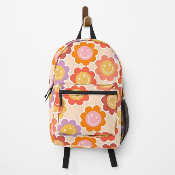 Item preview, Happy Smiley Daisy Pattern in full Bloom Art Print - Cheerful and Sunny designed and sold by Dominiquevari.