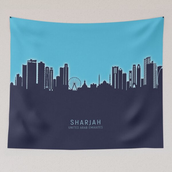 Item preview, Sharjah Skyline designed and sold by ArtPrints.