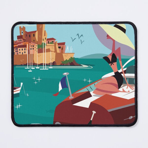 Item preview, Antibes poster designed and sold by GAGodel.
