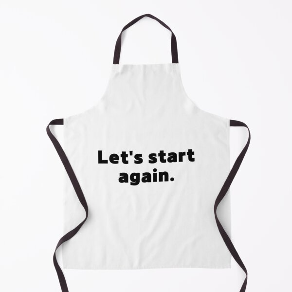Item preview, Let's start again. designed and sold by jaeking33.