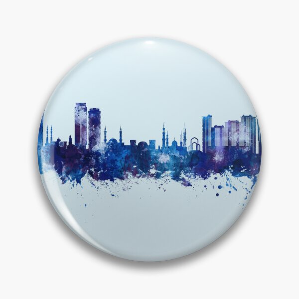Item preview, Ajman Skyline designed and sold by ArtPrints.
