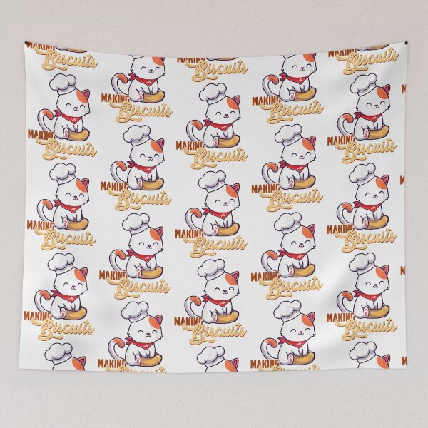 Item preview, Cat Making Biscuits              designed and sold by DaisyApparelCo.