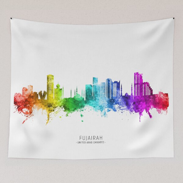 Item preview, Fujairah Skyline designed and sold by ArtPrints.