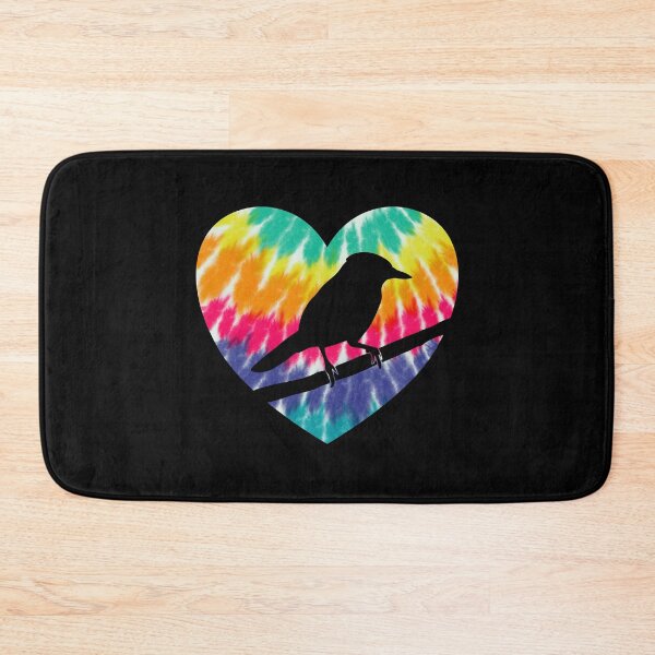 Item preview, Blue Jay Heart With Tie dye Print For Bird Lover designed and sold by JokeGysen.