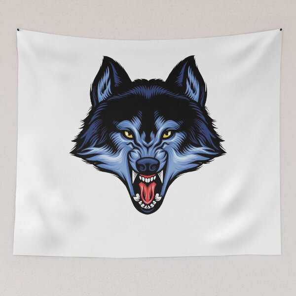 Item preview, Zidika Vascover Wolf Essential illustration designed and sold by Zaraharding.
