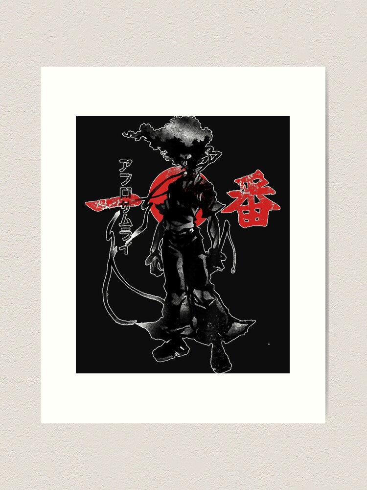 New Afro Samurai Manga Anime Cartoon Art Print for Sale by Velizuzgyov