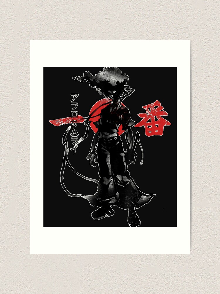 New Afro Samurai Manga Anime Cartoon Art Print for Sale by Velizuzgyov