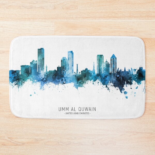 Artikelvorschau, Umm Al Quwain Skyline entworfen und verkauft von ArtPrints.