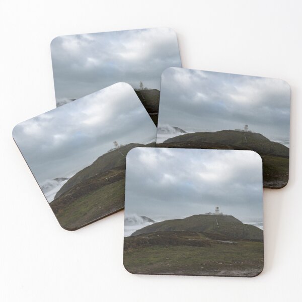 Item preview, Strumble Head Lighthouse y el mar cruel. designed and sold by Chris Colclough.