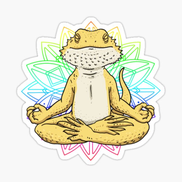 Item preview, Bearded Dragon Yoga Funny Bearded Dragon designed and sold by NewBrideCo.