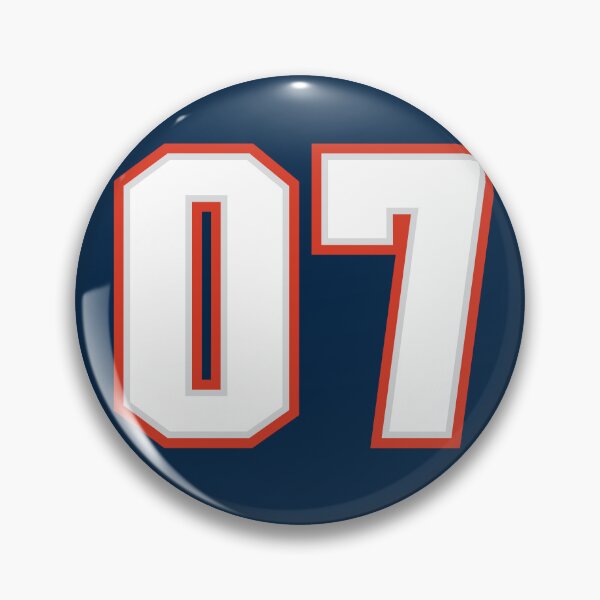 Item preview, American Football Number Seven Sports Lucky Number 7 From New England  designed and sold by Urosek.
