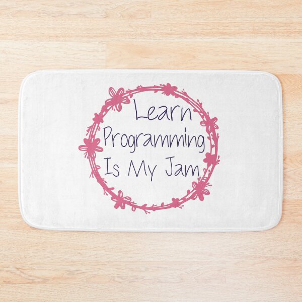 Item preview, Learn Programming Is My Jam designed and sold by medbdj.