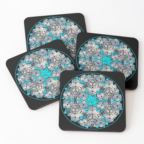 Item preview, Cloudy Cube Mandala Star & CircleVisions (T) designed and sold by createVisions.