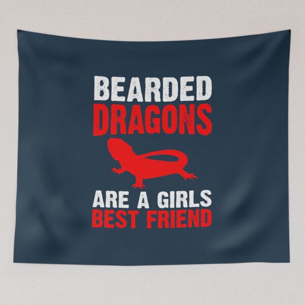 Item preview, Bearded Dragons Are A Girls Best Friend designed and sold by NewBrideCo.