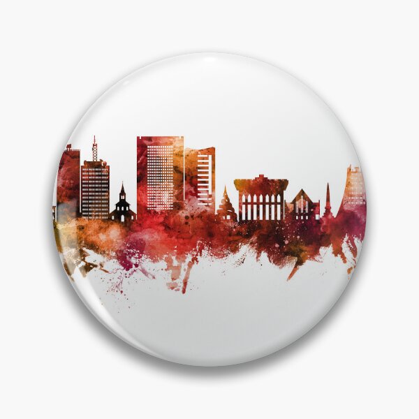 Item preview, Yaoundé Cameroon Skyline designed and sold by ArtPrints.