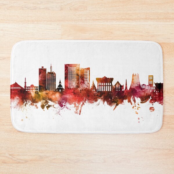 Item preview, Yaoundé Cameroon Skyline designed and sold by ArtPrints.