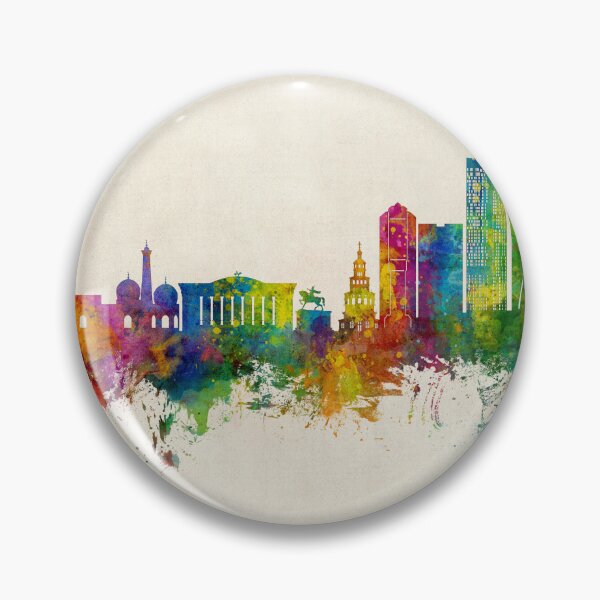 Item preview, Tashkent Uzbekistan Skyline designed and sold by ArtPrints.