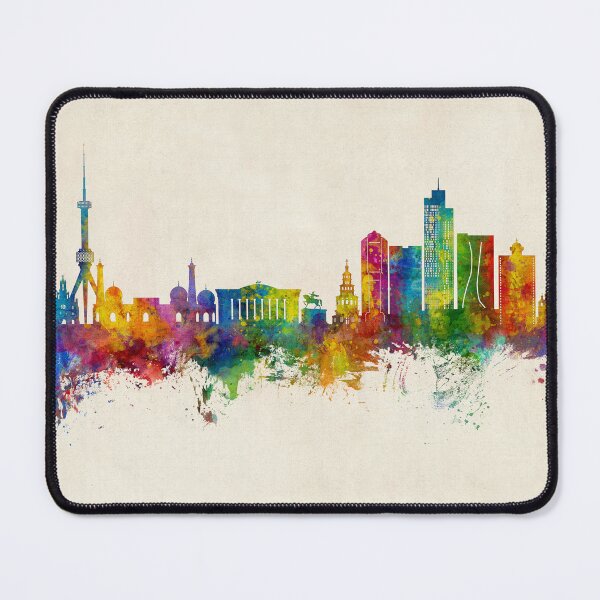 Item preview, Tashkent Uzbekistan Skyline designed and sold by ArtPrints.
