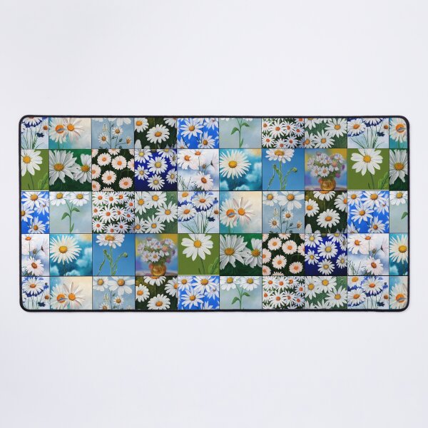 Item preview, White daisy collection grid designed and sold by DopeDesign111.