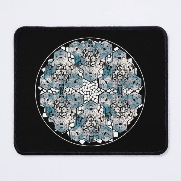 Item preview, Cloudy Cube Mandala Star & CircleVisions (W) designed and sold by createVisions.
