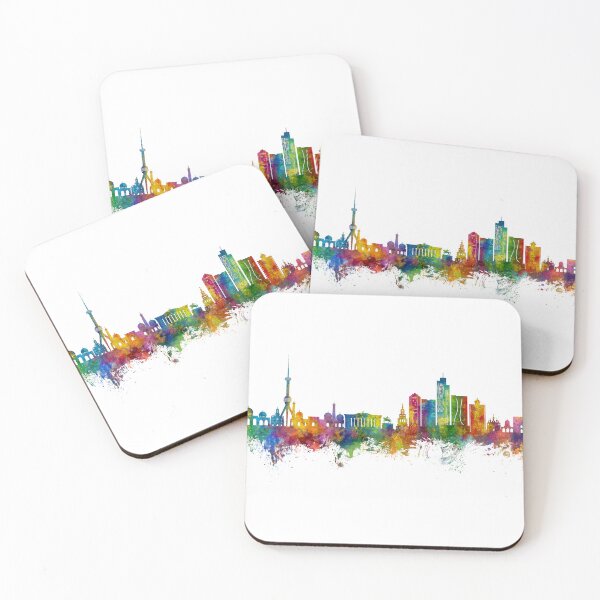 Item preview, Tashkent Uzbekistan Skyline designed and sold by ArtPrints.